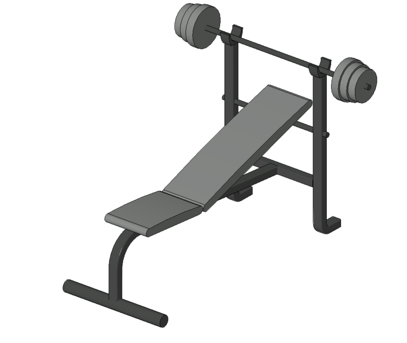 Banco de supino inclinado